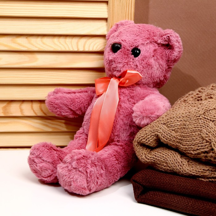 Мягкая игрушка «Мишутка с бантом», цвета МИКС Мягкая игрушка «Мишутка с бантом», цвета МИКС