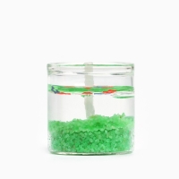 Новогодняя свеча гелевая Зима это &laquo;Новый год: Поверь в мечту&raquo;, 2,5 х 2,5 х 2,5 см