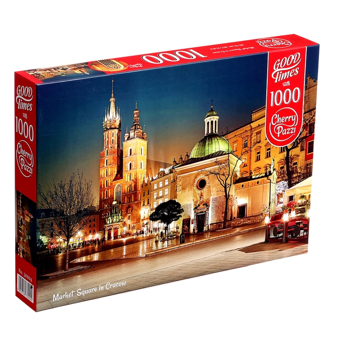 Пазл &laquo;Рыночная площадь в Кракове&raquo;, 1000 элементов