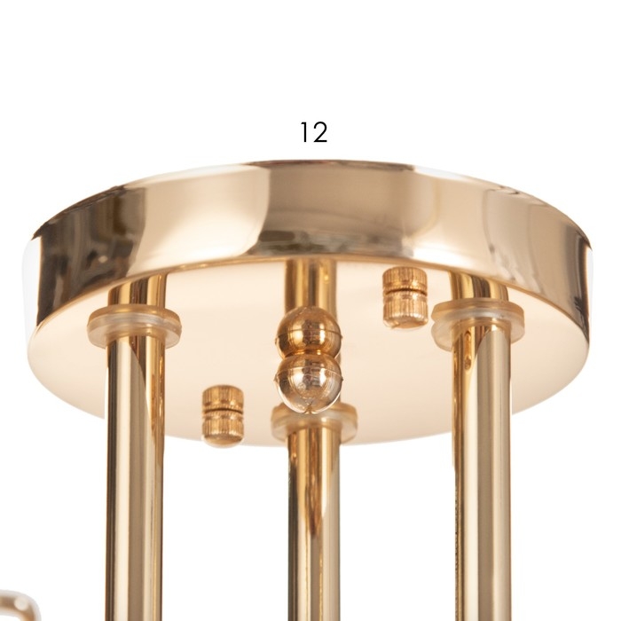 Люстра потолочная Николь 3хE27 40Вт Золото Люстра потолочная Николь 3хE27 40Вт Золото