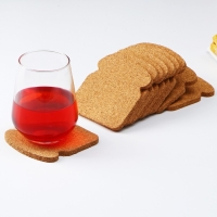 Набор подставок под горячее Доляна &laquo;Хлеб&raquo;, 10 шт, 10&times;10 см