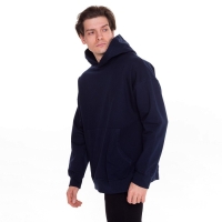 Худи мужское НАЧЁС, цвет тёмно-синий, размер 54