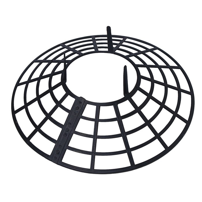 Кустодержатель для клубники, d = 25.5 см, пластик, набор 5 шт., чёрный Кустодержатель для клубники, d = 25.5 см, пластик, набор 5 шт., чёрный