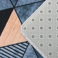 Коврик для ванной и туалета Доляна &laquo;Грэй&raquo;, 45&times;120 см