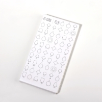 Зеркало настольное - подвесное &laquo;Овал&raquo;, двустороннее, с увеличением, зеркальная поверхность 8 &times; 12 см, цвет &laquo;янтарный&raquo;