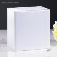 Коробка для денег &laquo;Семейный банк&raquo; с кружевом