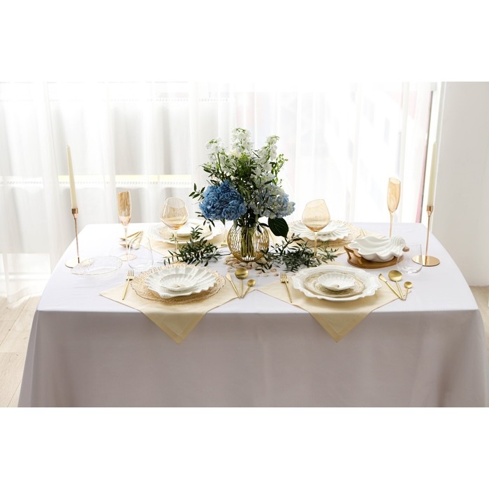 Бокал для вина стеклянный Magistro &laquo;Иллюзия&raquo;, 550 мл, 10&times;24 см, цвет золотой