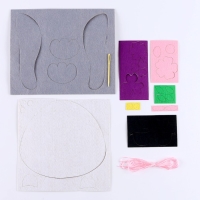 Набор для создания сумки из фетра с перфорацией &laquo;Милый зайчик&raquo;