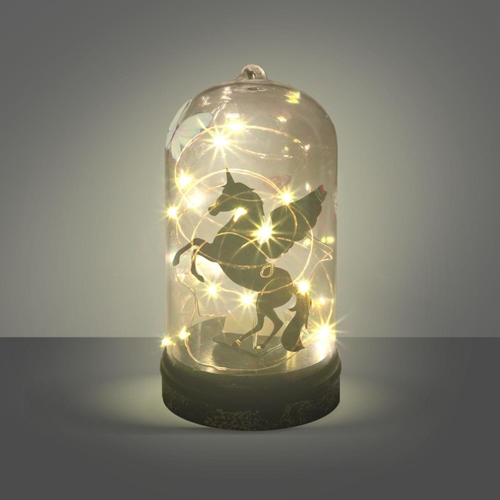 Набор для творчества &laquo;Создай ночник: единорог&raquo;, с декором, 3+