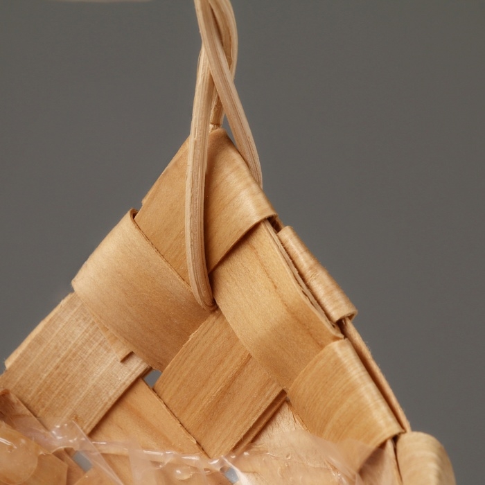 Корзина плетеная), 16 x 12,5 x 7 x 11,5/16,5 см, секвойя Корзина плетеная), 16 x 12,5 x 7 x 11,5/16,5 см, секвойя