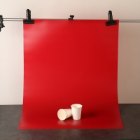Фотофон для предметной съёмки "Красный" ПВХ, 100 х 70 см Фотофон для предметной съёмки "Красный" ПВХ, 100 х 70 см