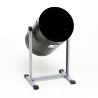 Урна уличная &laquo;Уралочка Бюджет&raquo; 21 л, 35 х 55 х 26,5 см, черная, бак 0,6 мм