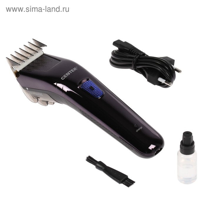 Машинка для стрижки Centek CT-2122, 7 Вт, 3-21 мм, титановые лезвия, фиолетовая Машинка для стрижки Centek CT-2122, 7 Вт, 3-21 мм, титановые лезвия, фиолетовая
