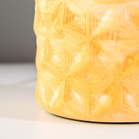 Настольная лампа "Элой" Е14 40Вт оранжевый 20х20х33см RISALUX Настольная лампа "Элой" Е14 40Вт оранжевый 20х20х33см RISALUX