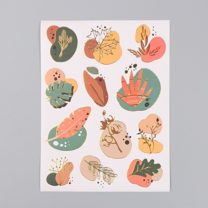 Фотоальбом 25 листов (наклейки+кольца) "Абстракция. Всё лучшее внутри" 19х27х3 см