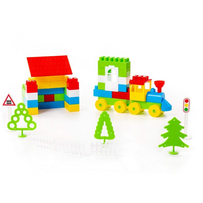 Конструктор «Строитель», 129 деталей Конструктор «Строитель», 129 деталей