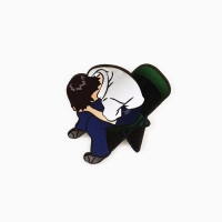 Значки деревянные &laquo;Аниме&raquo; в шоубоксе, 20 шт