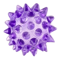 Мяч световой &laquo;Ёжик&raquo;, 3,5 см, цвета МИКС