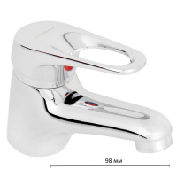 Смеситель для раковины Accoona A89050, однорычажный, хром Смеситель для раковины Accoona A89050, однорычажный, хром