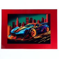 Пазл деревянный фигурный «Машинка», 61 элементов Пазл деревянный фигурный «Машинка», 61 элементов