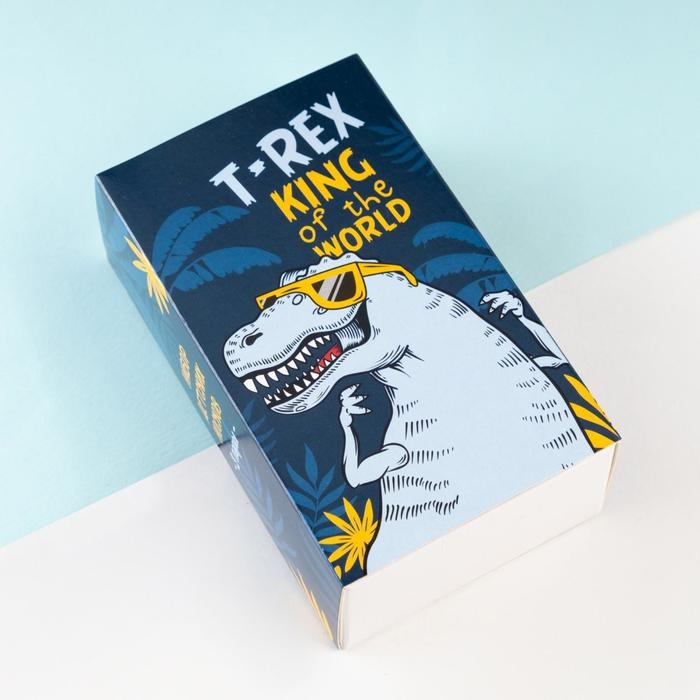 Набор детских носков KAFTAN Набор детских носков KAFTAN "T-REX" 3 пары, размер 16-18