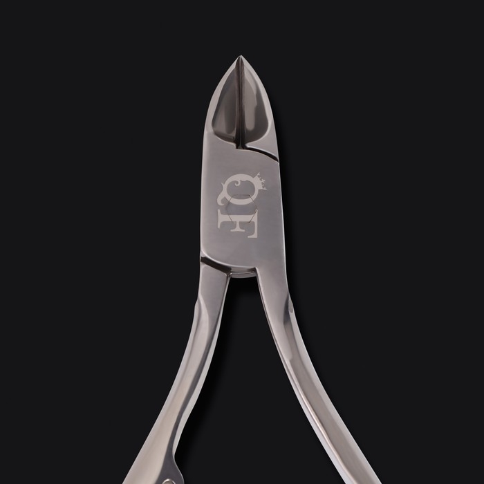 Кусачки педикюрные &laquo;Premium&raquo;, 10,6 см, длина лезвия - 14 мм, на блистере, цвет серебристый