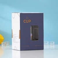 Банка стеклянная с крышкой и трубочкой &laquo;Фреш&raquo;, 500 мл, 10,5&times;7&times;12,6 см, цвет МИКС