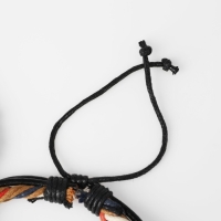 Браслет мужской «Стиль успеха» косичка, 5 нитей, цветной, d=7 см Браслет мужской «Стиль успеха» косичка, 5 нитей, цветной, d=7 см