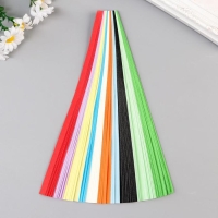 Полоски для квиллинга "Цветные" (набор 200 полосок) МИКС ширина 0,8 см (0,8х24 см) Полоски для квиллинга "Цветные" (набор 200 полосок) МИКС ширина 0,8 см (0,8х24 см)