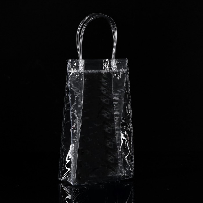 Пакет пластиковый под бутылку 13 &times; 23 &times; 7 см