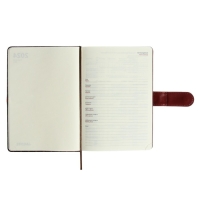 Ежедневник датированный 2024 A5 176 листов, deVENTE.Chelsea, твёрдая обложка из искусственной кожи, коричневый срез, магнитный хлястик, ляссе, кремовый блок 70 г/м2, коричневый Ежедневник датированный 2024 A5 176 листов, deVENTE.Chelsea, твёрдая обложка из искусственной кожи, коричневый срез, магнитный хлястик, ляссе, кремовый блок 70 г/м2, коричневый