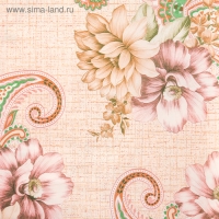 Скатерть на нетканой основе многоразовая с кружевом &laquo;Кружево&raquo;, 130&times;140 см