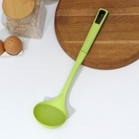 Половник Доляна &laquo;Трава&raquo;, 33 см, цвет зелёный