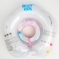 Круг для плавания на шею Flipper &laquo;Ангел&raquo;, надувной, с ручками, цвет розовый