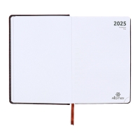 Ежедневник датированный 2024 года, А5, 176 листов, Attomex.Croco, обложка искусственная кожа, ляссе, блок 70 г/м2, коричневый Ежедневник датированный 2024 года, А5, 176 листов, Attomex.Croco, обложка искусственная кожа, ляссе, блок 70 г/м2, коричневый