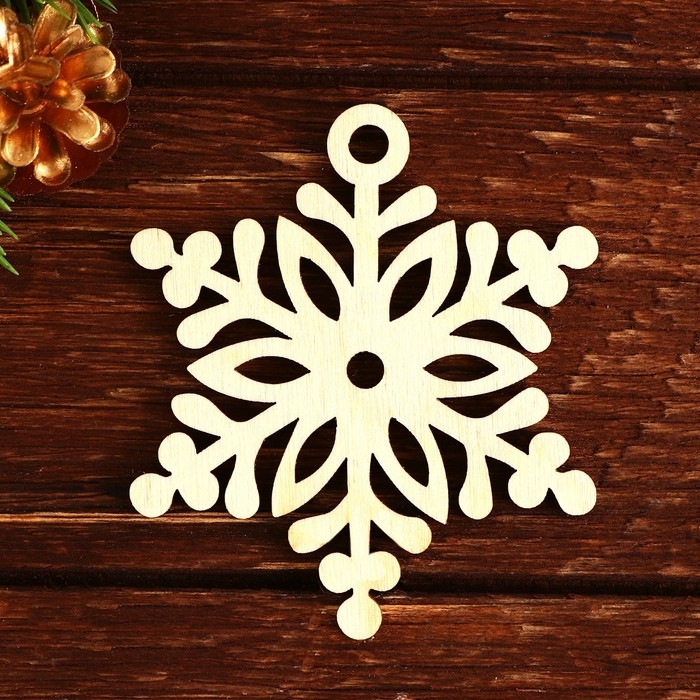 Ёлочные игрушки новогодние в деревянной коробке &laquo;Новый год: Ёлочные игрушки&raquo;