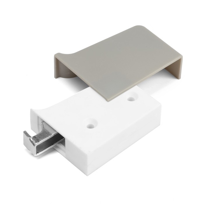 Навес мебельный для  кухон. шкафов &ldquo;P01&ldquo;, цвет серый, нагр.100 кг. на пару, набор 2 шт