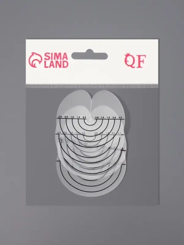 Разделители прядей для наращивания волос, набор - 5 шт.