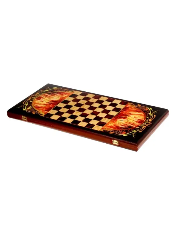 Нарды деревянные Огненная лошадь