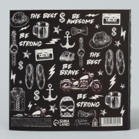 Коробка-фоторамка подарочная складная, упаковка, &laquo;Мужская&raquo;, 14 х 14 х 8 см