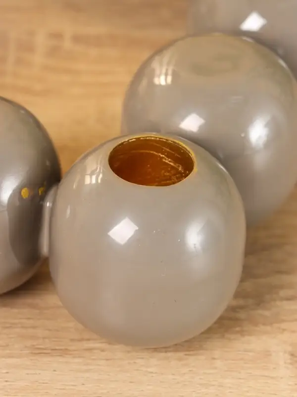 Подсвечник на 4 свечи &laquo;Бусы&raquo;, с 12 сферами, 20.5&times;20.5&times;5.5 см, ковентри