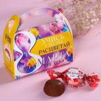 Шоколадные конфеты в сумочке &laquo;Учись у весны&raquo;, 150 г