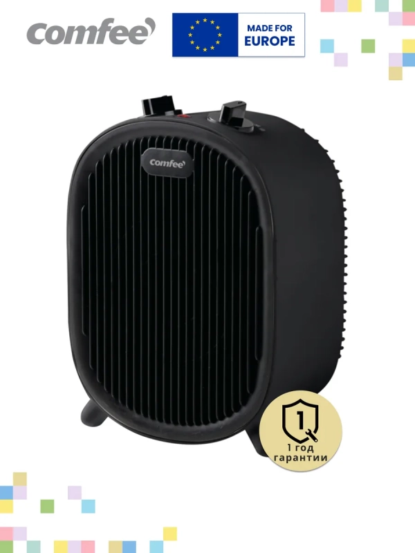Тепловентилятор обогреватель настольный CFH2001, черный