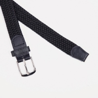 Ремень детский , ширина 2,5 см, пряжка металл, цвет чёрный