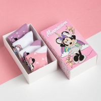 Набор носков Minniecorn, Минни Маус, 4 пары, 14-16 см Набор носков Minniecorn, Минни Маус, 4 пары, 14-16 см