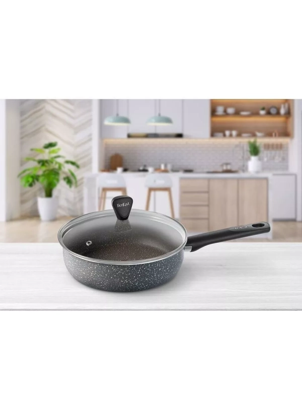 Сотейник с крышкой Natural Cook 24 см, с индикатором нагрева