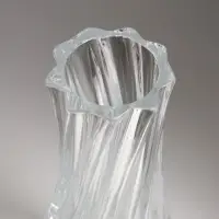 Ваза стекло настольная "Бьорг" 24,5х9 см, прозрачный