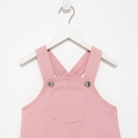 Сарафан джинсовый KAFTAN р. 34 (122-128), розовый Сарафан джинсовый KAFTAN р. 34 (122-128), розовый