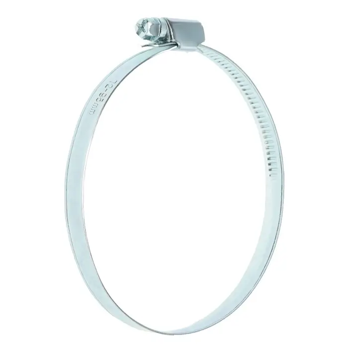 Хомут червячный ZEIN engr, несквозная просечка, диаметр 72-95 мм, ширина 9 мм, оцинкованный