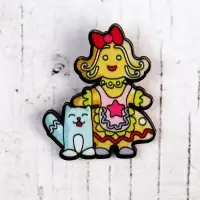 Деревянный значок &laquo;Мисс Пря&raquo;